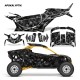 TEST AMR Racing Graphic Kit for the Can-Am Maverick R (2-Door) (2024+)