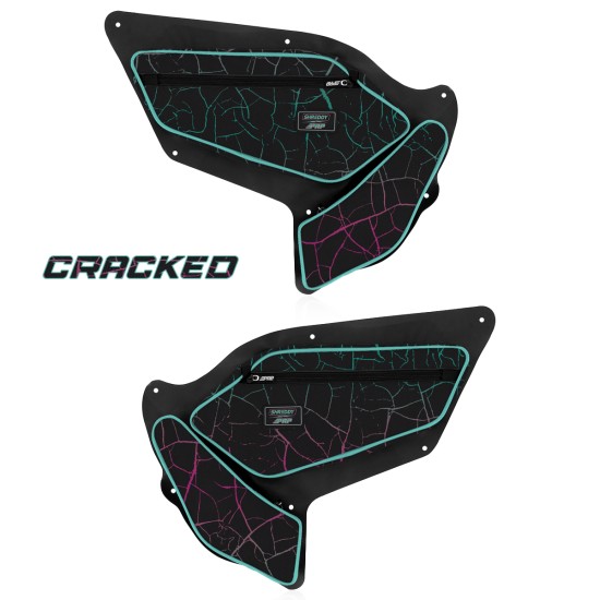 PRP Shreddy Front Door Bags for the Polaris RZR PRO XP, PRO XP4, PRO R, TURBO R (PAIR)