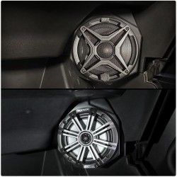 SSV Works Plug N' Play 6.5" Front Kick Speaker Pods Add-Ons for the Can-Am Maverick X3 (Pair) (2017+)